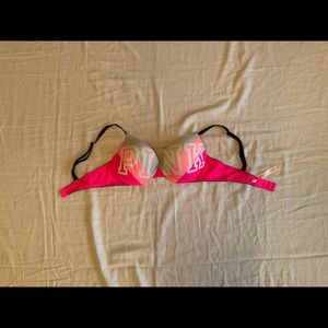 Pink Victoria secret bra